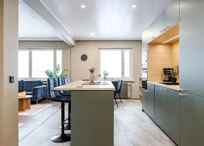 Appartement Taeysin Remontoitu Upea Asunto Tampereen Sydaemessae